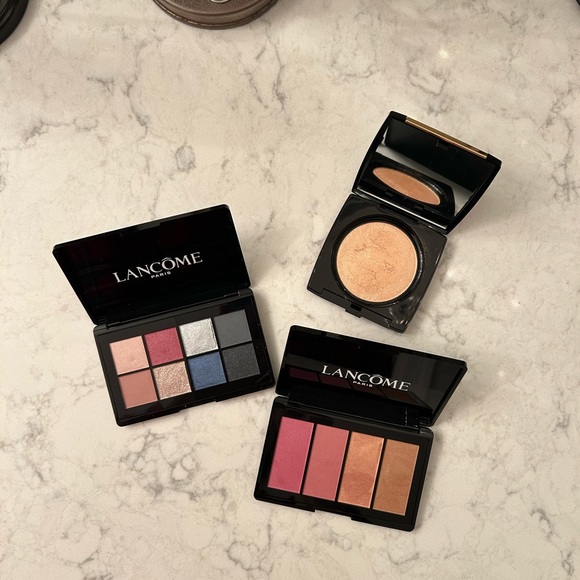 Lancôme Eyeshadow Palette, Blush Palette, and Highlighter - Picture 2 of 5
